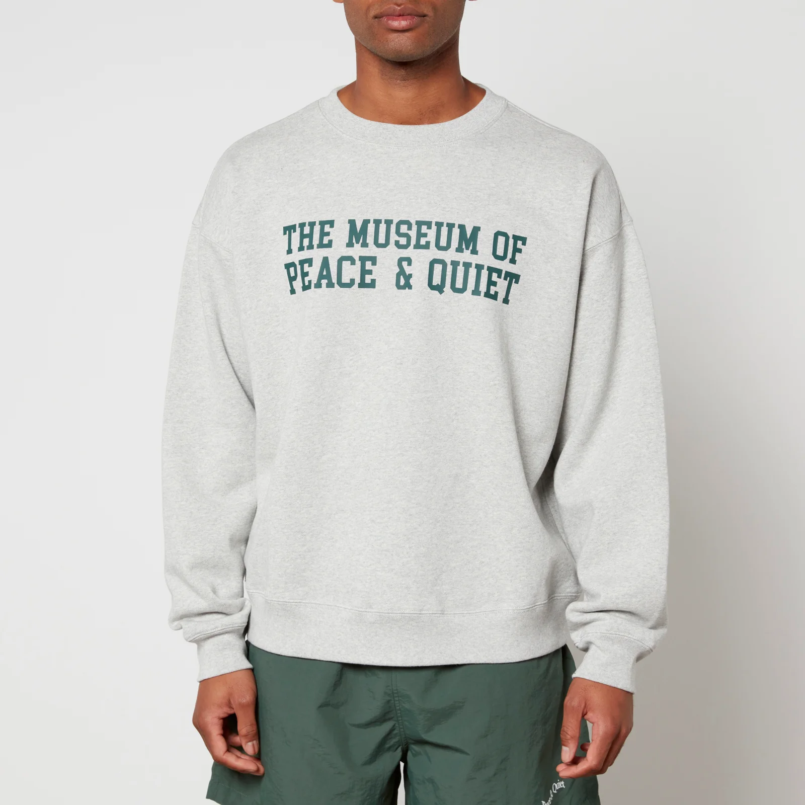 Museum of Peace and Quiet Campus Cotton-Jersey Sweatshirt - M Image 1