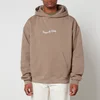 Museum of Peace and Quiet Wordmark Cotton-Jersey Hoodie - Image 1