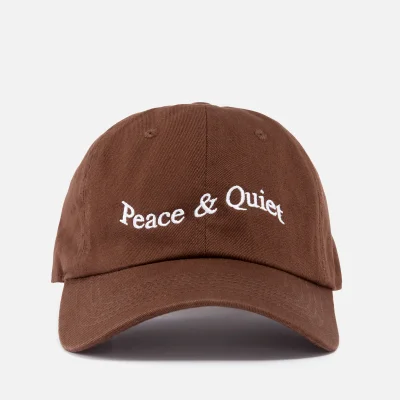 Museum of Peace and Quiet Wordmark Cotton-Twill Cap