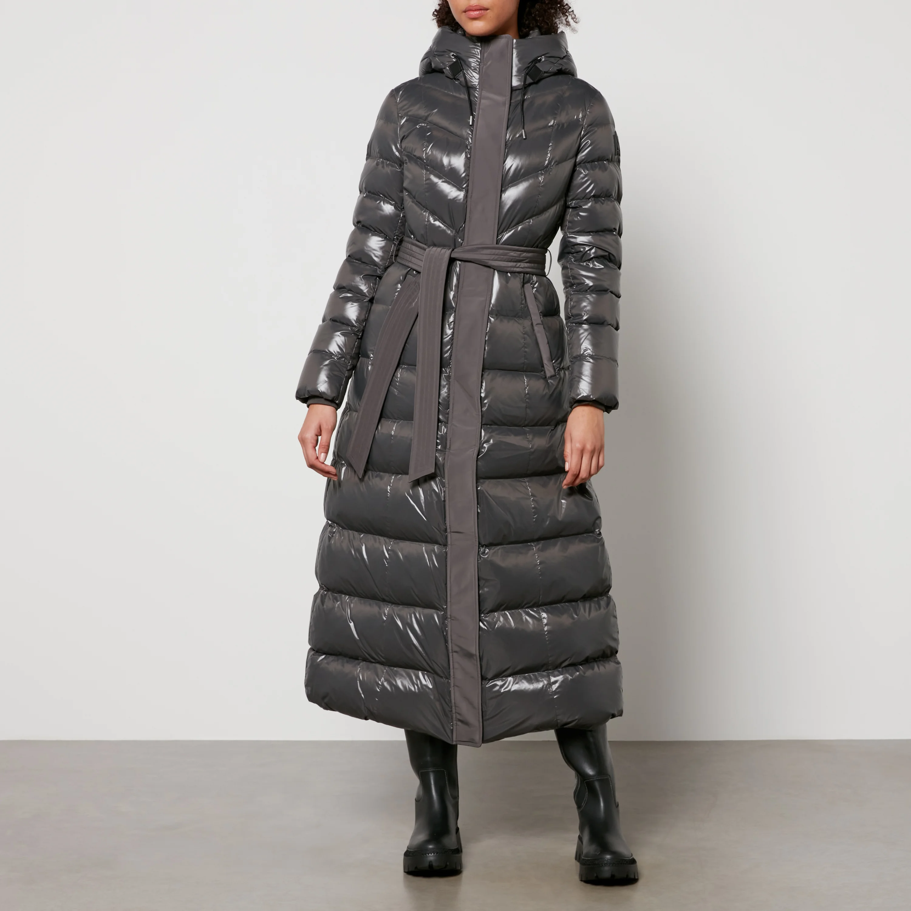 Mackage Calina-R Quilted Shell Down Hooded Coat Image 1