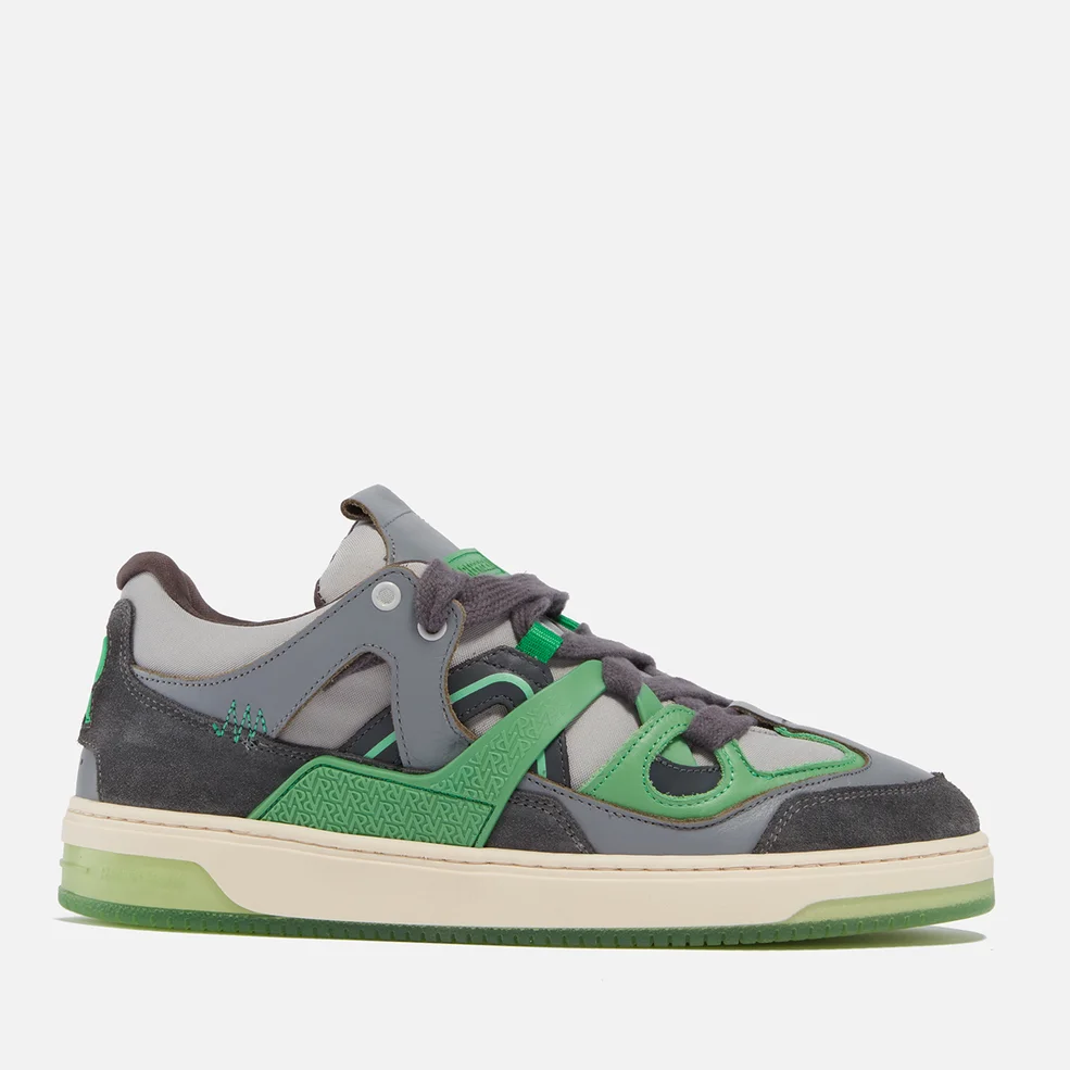 Represent Men's Bully Leather and Suede Trainers Image 1