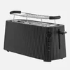 Alessi Plisse Toaster - 4 Slot - Black - Image 1
