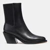 Coach Prestyn Leather Heeled Boots - UK 3 - Image 1