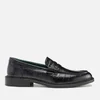 Vinny's Men's Townee Croc-Effect Leather Penny Loafer - Image 1