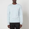 Maison Kitsuné Chillax Patch Cotton-Jersey Sweatshirt - Image 1