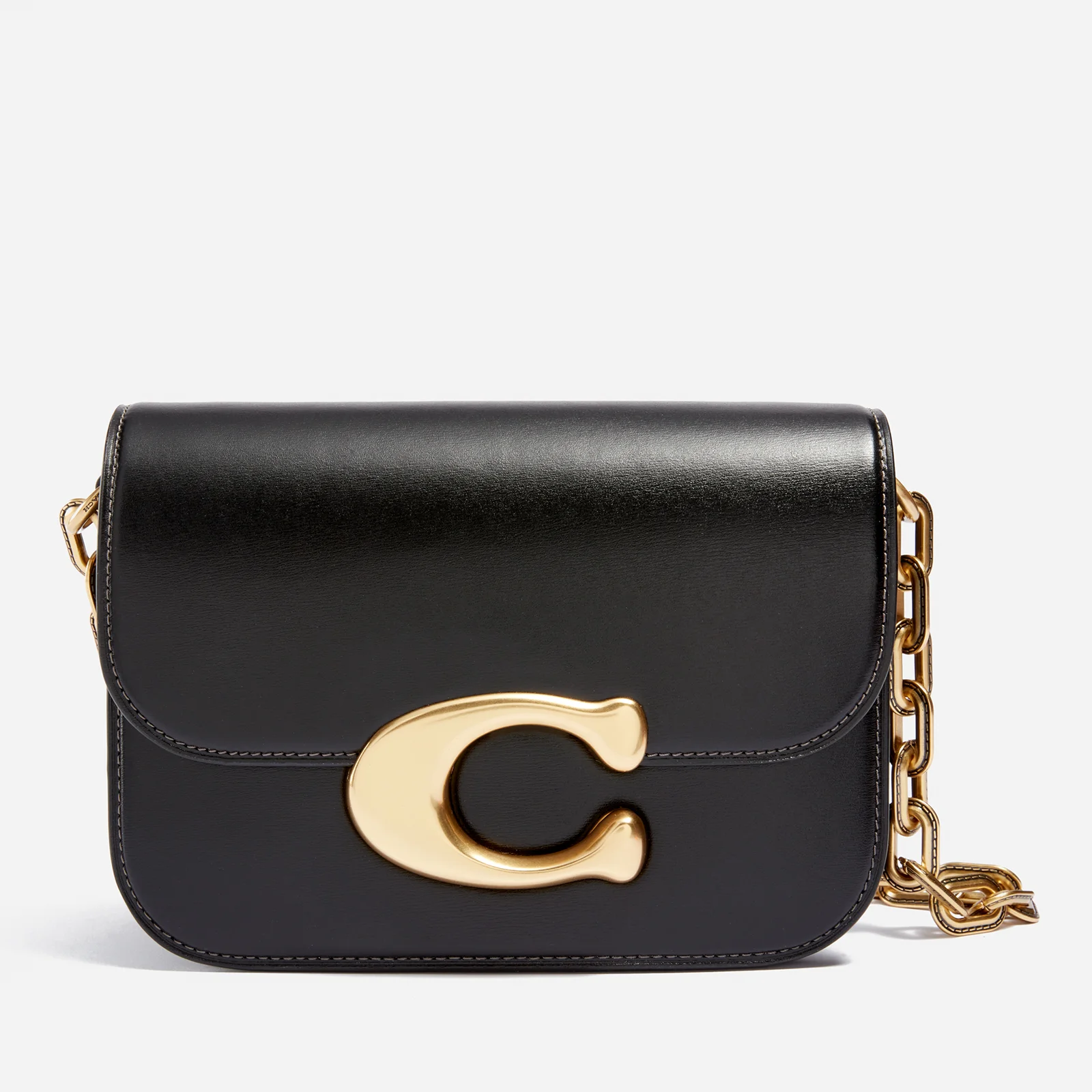 Coach Idol Luxe Leather Shoulder Bag Image 1