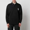 Y-3 Logo-Embroidered Loopback Cotton Rugby Shirt - S - Image 1