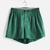 HAY Outline Pyjama Shorts - Emerald Green - Image 1