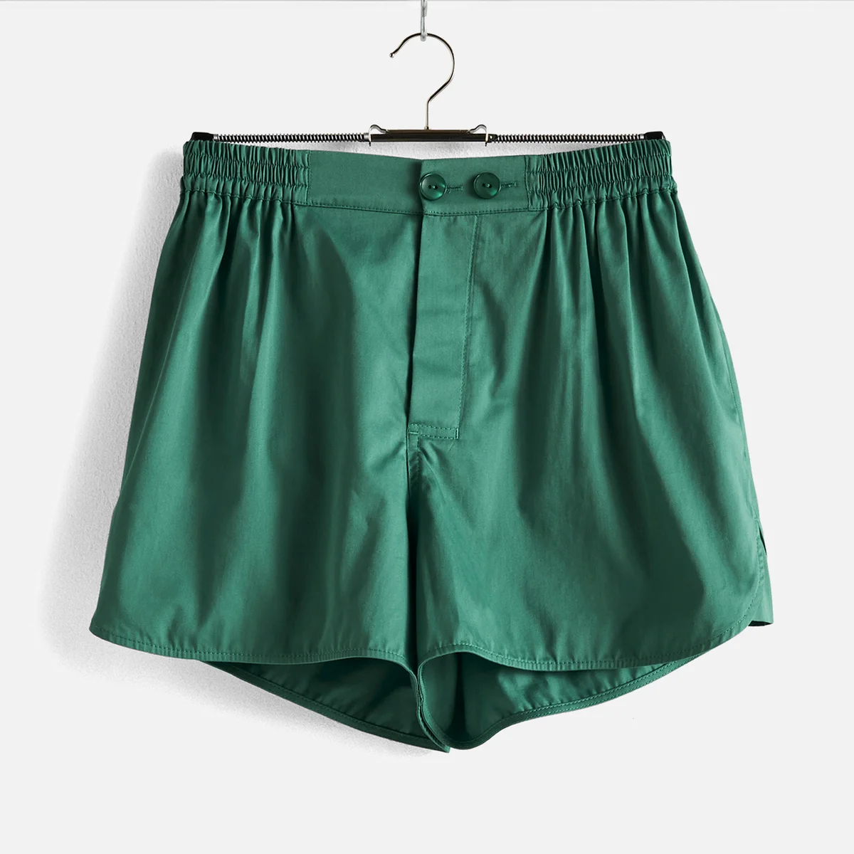 HAY Outline Pyjama Shorts - Emerald Green Image 1