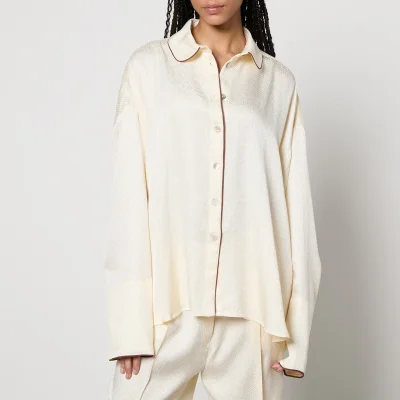 Sleeper Pastelle Oversized Jacquard Shirt - XXS-XS