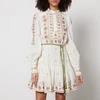 Alemais Lovella Embroidered Cotton Mini Dress - Image 1