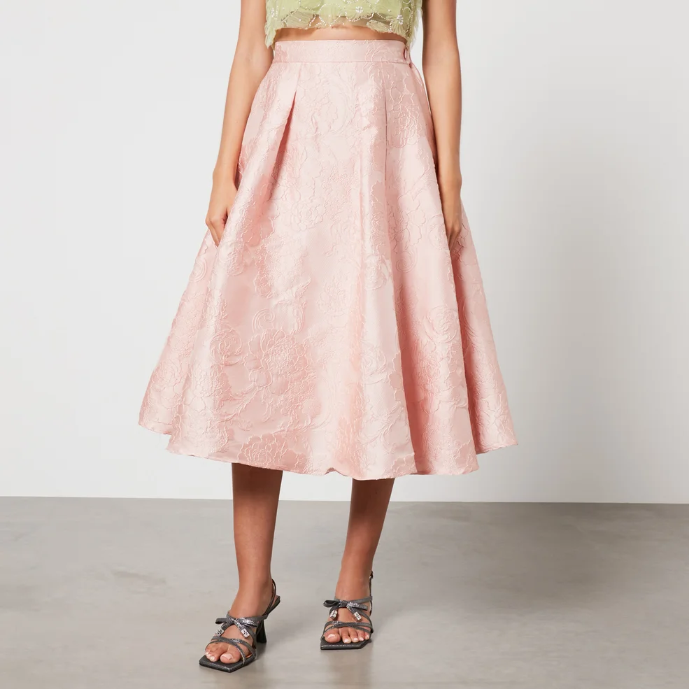 Sister Jane Dream Amber Floral-Jacquard Skirt Image 1