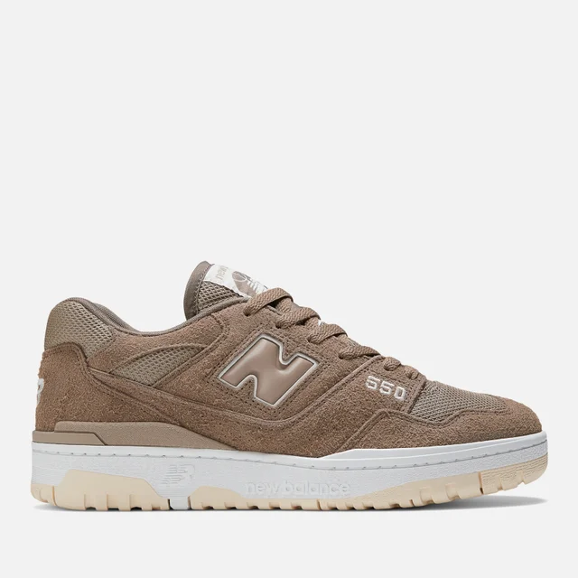 New Balance 550 Suede and Mesh Trainers