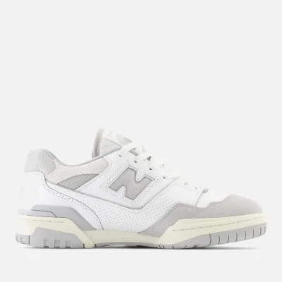 New Balance 550 Leather and Nubuck Trainers