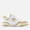 New Balance 550 Leather and Nubuck Trainers - Image 1
