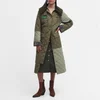 Barbour x GANNI Burghley Quilted Shell Coat - UK 6 - Image 1