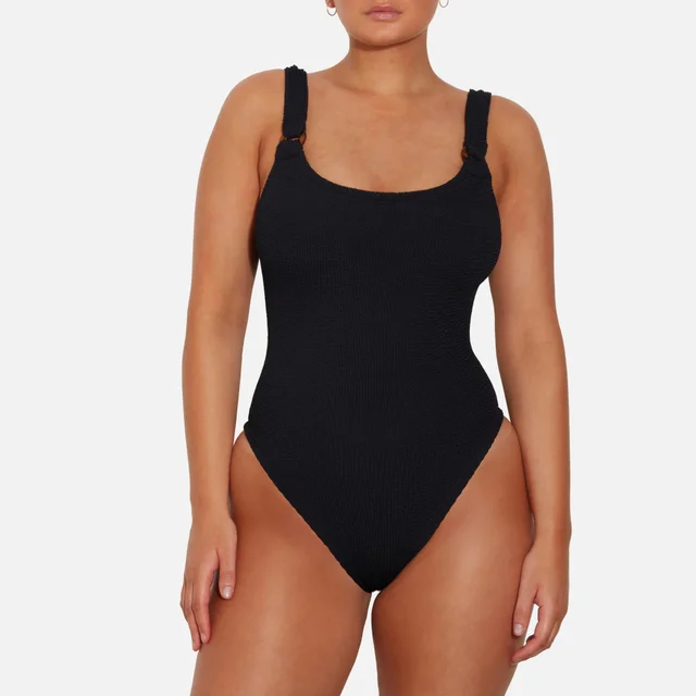 Hunza G Domino Seersucker Swimsuit
