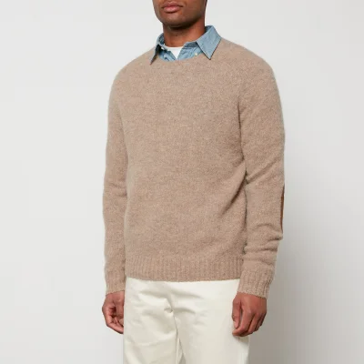 Polo Ralph Lauren Saddle Panel Brushed Knit Sweatshirt