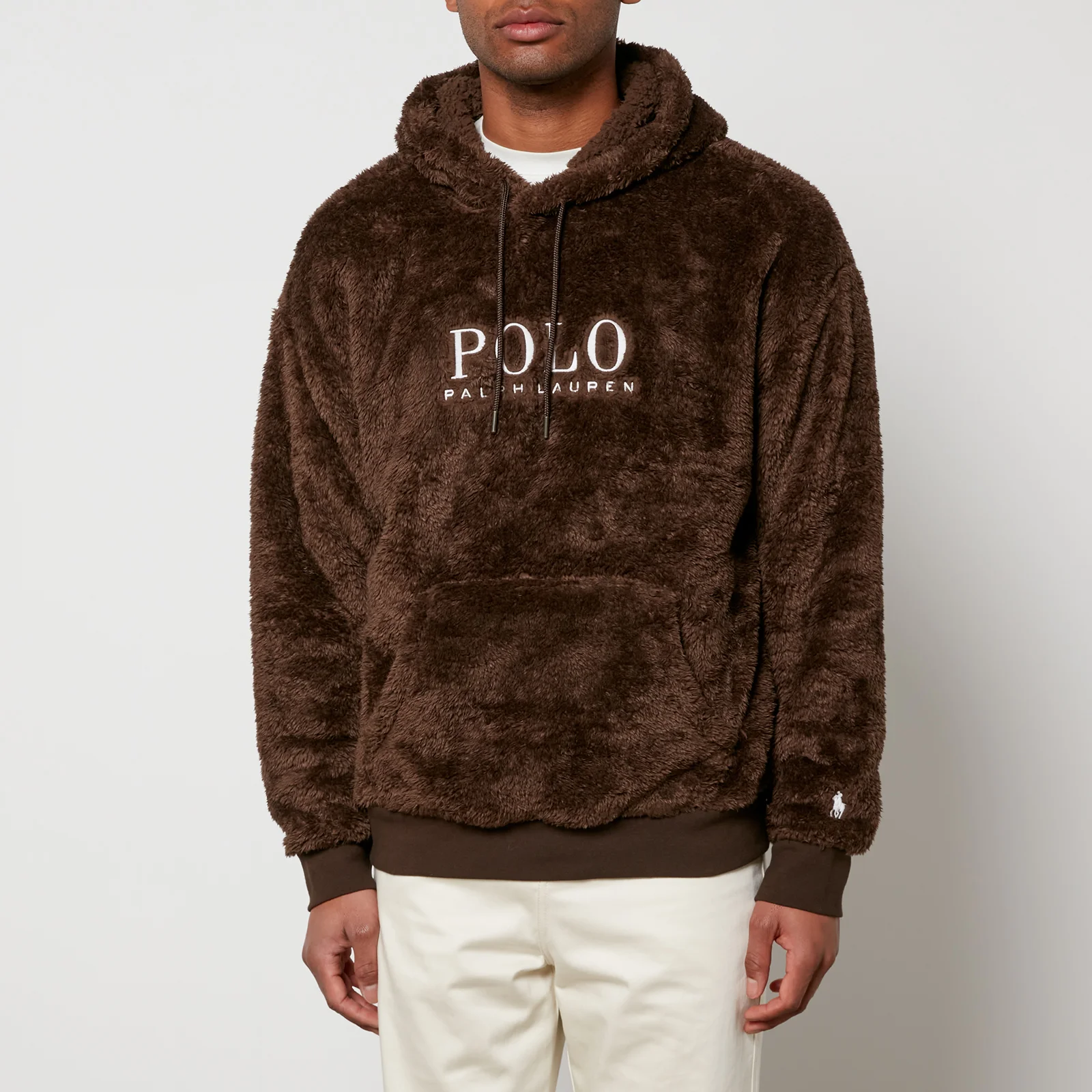 Polo Ralph Lauren Hi-Pile Colourblock Fleece Hoodie - S Image 1