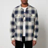 Polo Ralph Lauren Hi-Pile Checked Cotton-Jersey Shirt Jacket - Image 1