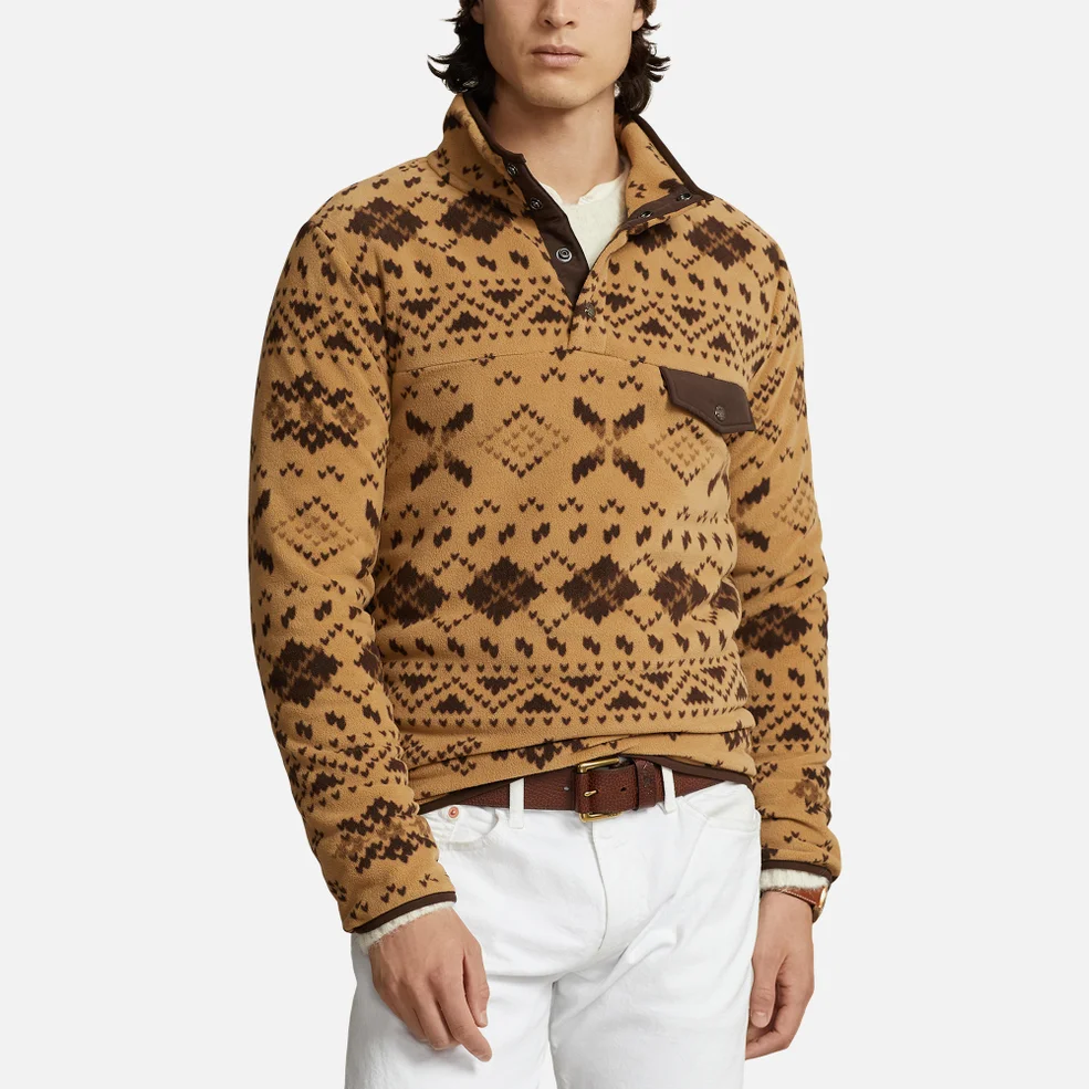 Polo Ralph Lauren Printed Fleece Sweatshirt Image 1