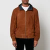 Polo Ralph Lauren Reversible Suede and Taffeta Bomber Jacket - S - Image 1