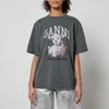 Ganni Future Lamb Cotton T-Shirt - XXS - Image 1