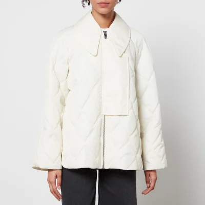 Ganni Quilted Recycled Ripstop Jacket - EU 34/UK 6