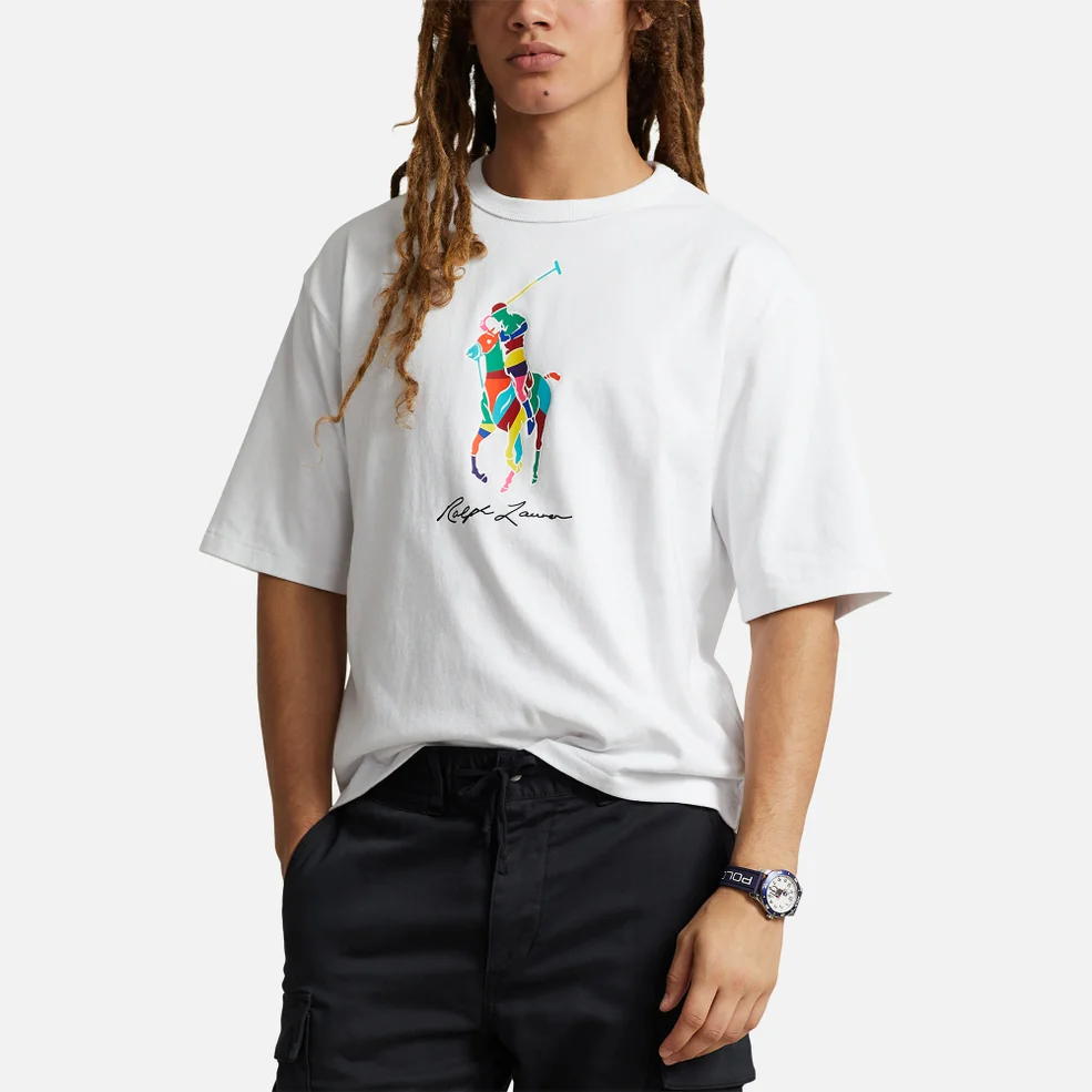 Polo Ralph Lauren Logo-Print Cotton T-Shirt Image 1