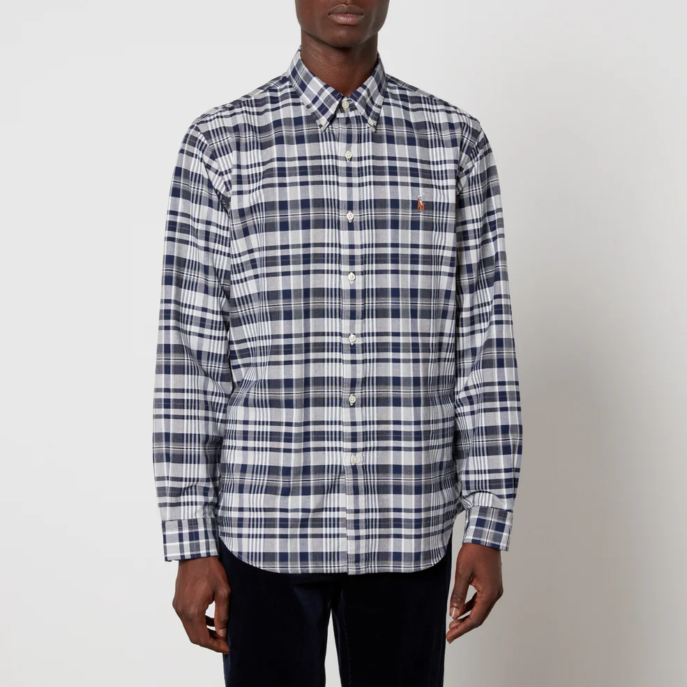 Polo Ralph Lauren Custom-Fit Classic Checked Cotton Shirt - S Image 1