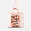 See By Chloé What Happens Canvas Tote Bag - Image 1