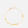 Anni Lu Tangerine and Gold-Plated Bracelet - Image 1