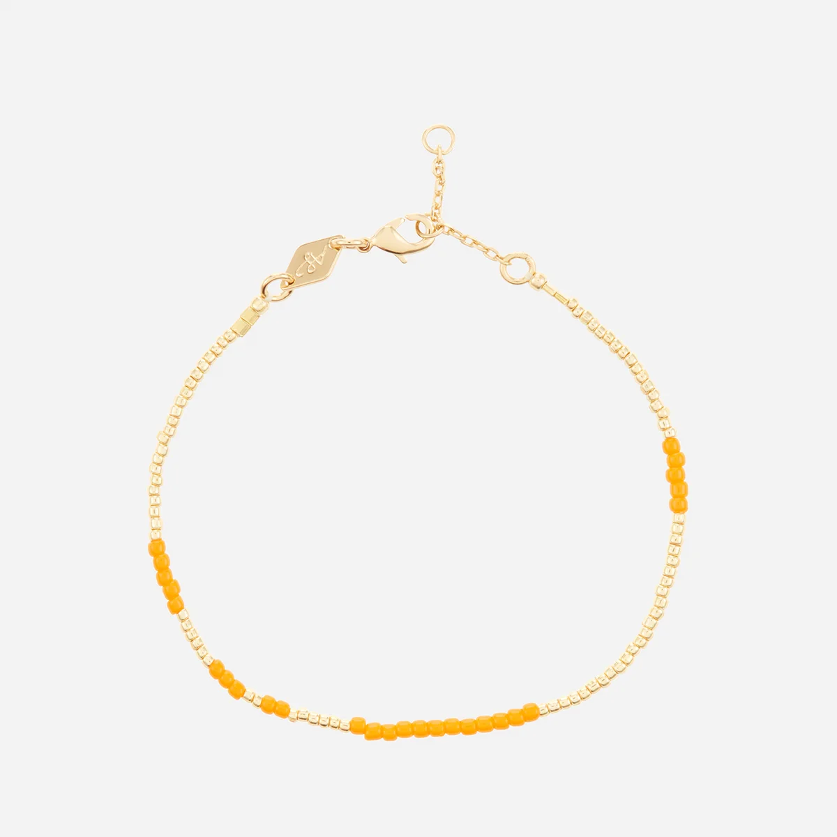 Anni Lu Tangerine and Gold-Plated Bracelet Image 1