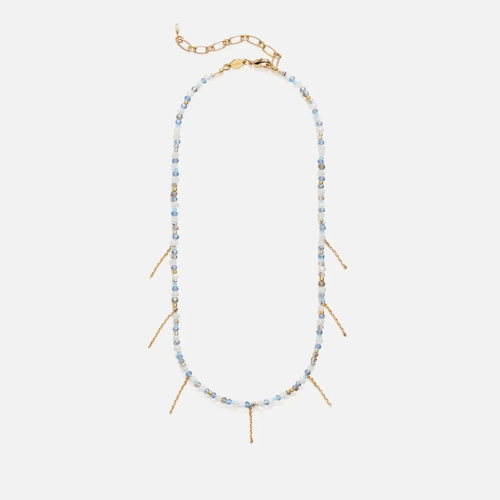 Anni Lu Silver Lining 18-Karat Gold-Plated Beaded Necklace Image 1