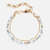 Anni Lu Silver Lining 18-Karat Gold-Plated Beaded Bracelet - Image 1