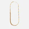 Anni Lu Maybe Baby 18-Karat Gold-Plated Beaded Necklace - Image 1