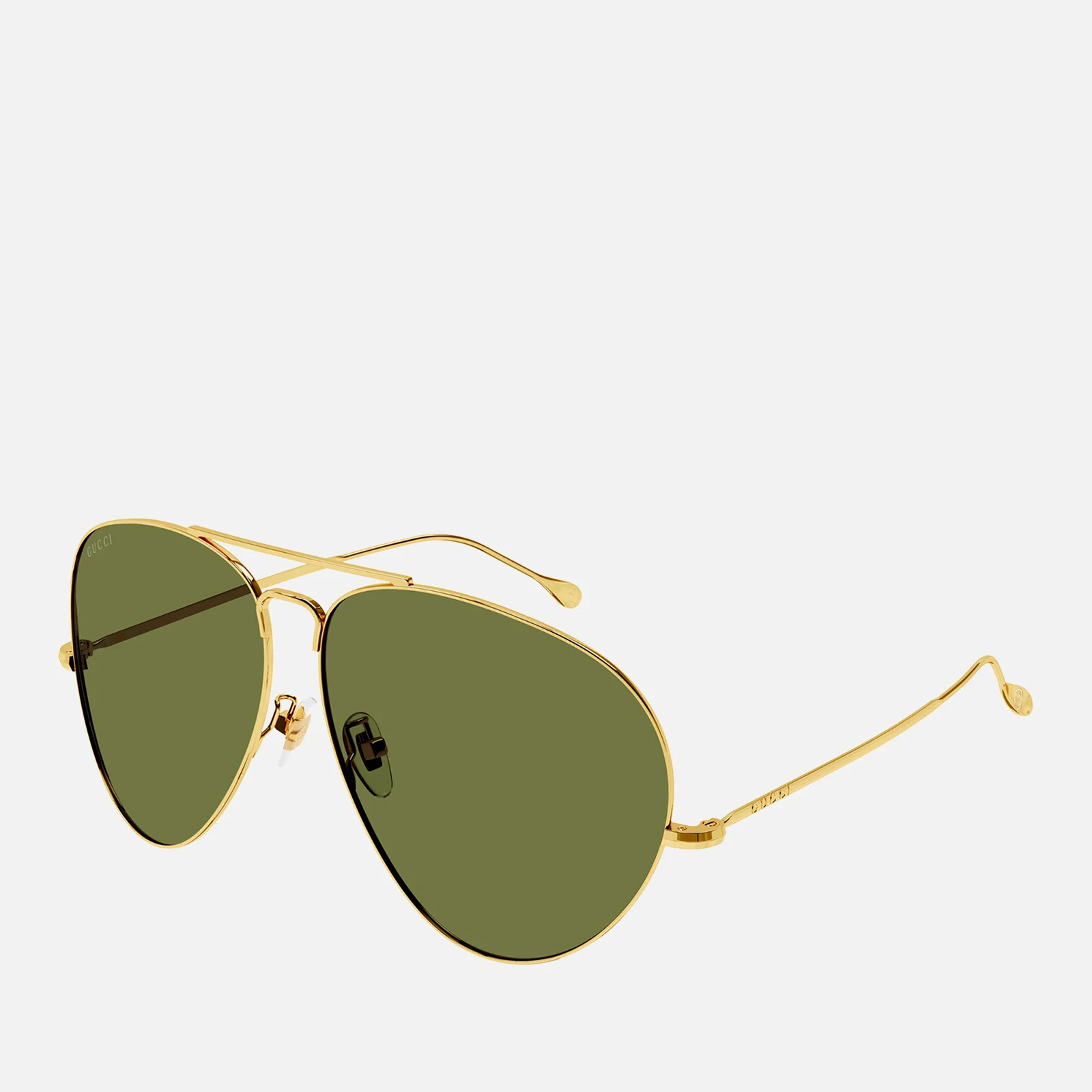 Gucci Metal Aviator-Style Sunglasses Image 1