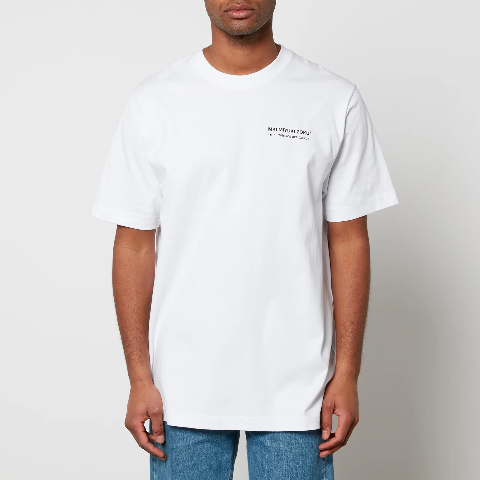 MKI MIYUKI ZOKU Phonetic Cotton T-Shirt - L Image 1