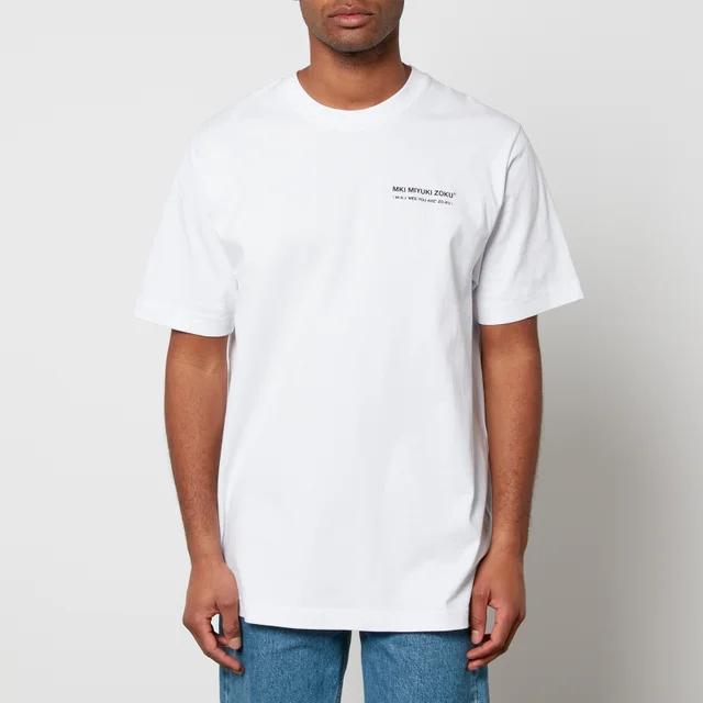 MKI MIYUKI ZOKU Phonetic Cotton T-Shirt