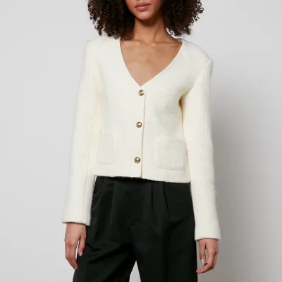 Anine Bing Anitta Cropped Knitted Jacket