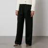 Anine Bing Carrie Twill Wide-Leg Trousers - Image 1