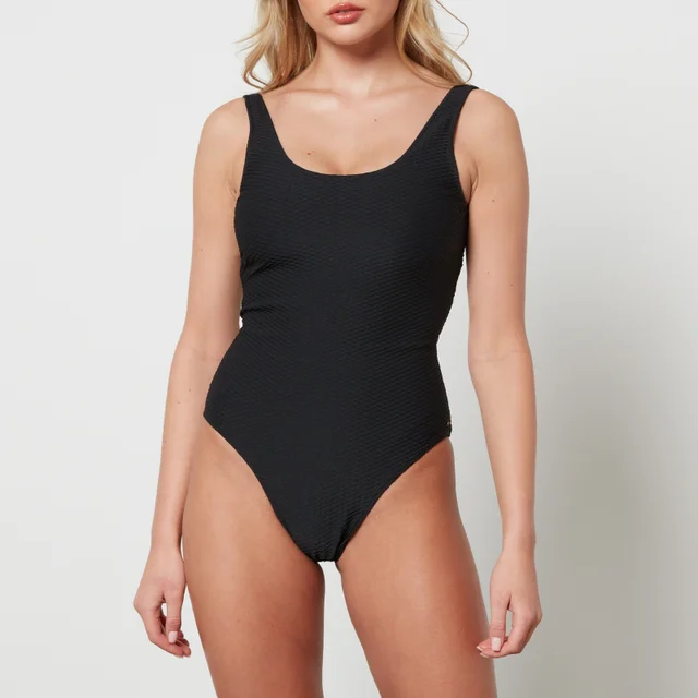 Anine Bing Jace Textured Recycled Swimsuit
