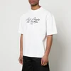 Axel Arigato Essential Logo-Print Cotton-Jersey T-Shirt - S - Image 1
