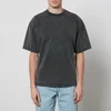 Axel Arigato Wes Distressed Embroidered Cotton-Jersey T-Shirt - Image 1