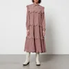 Stella Nova Loan Gingham Cotton Midi Dress - Image 1