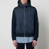 Missoni Cotton-Blend Shell and Jacquard-Knit Down Jacket - S - Image 1