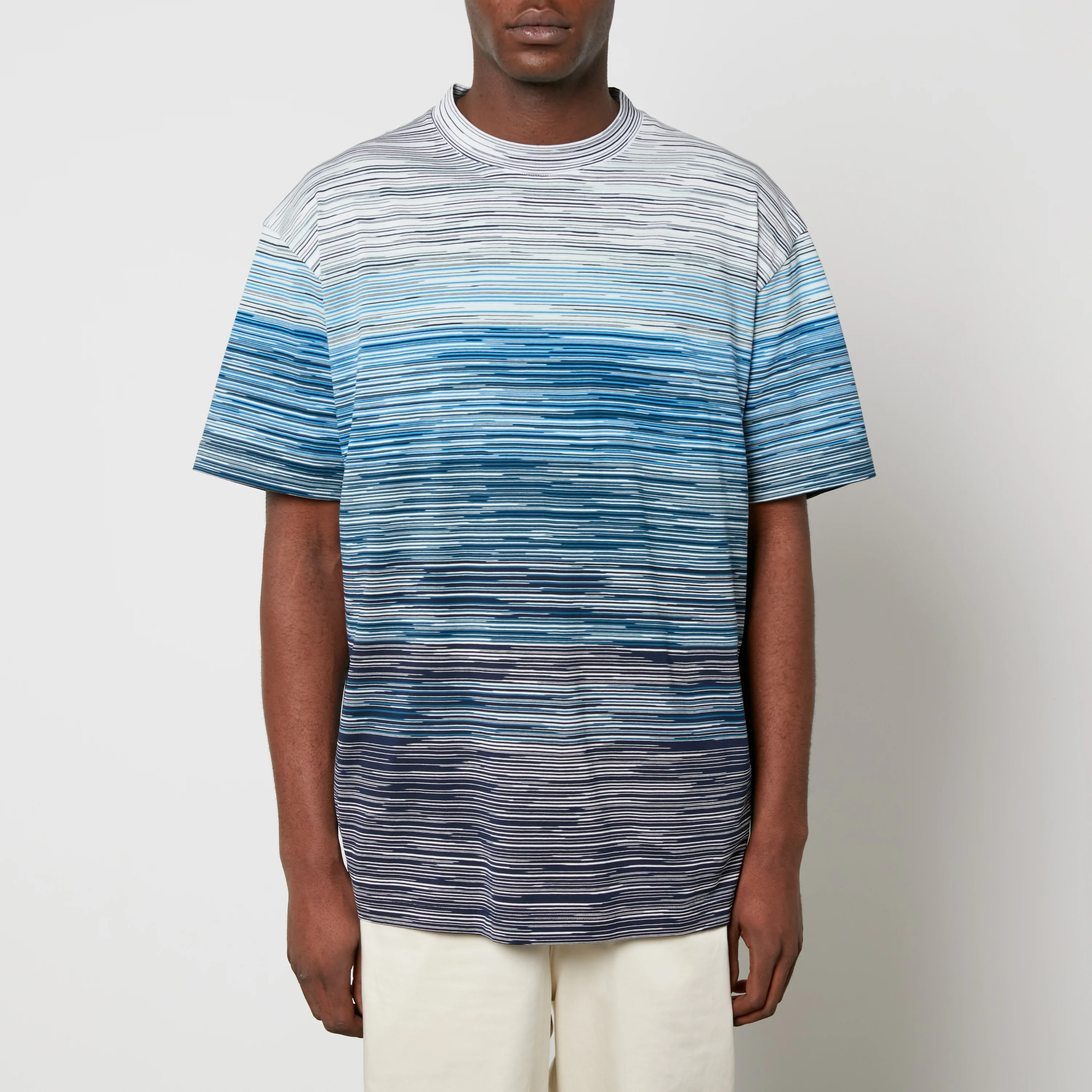 Missoni Space-Dye Cotton T-Shirt Image 1