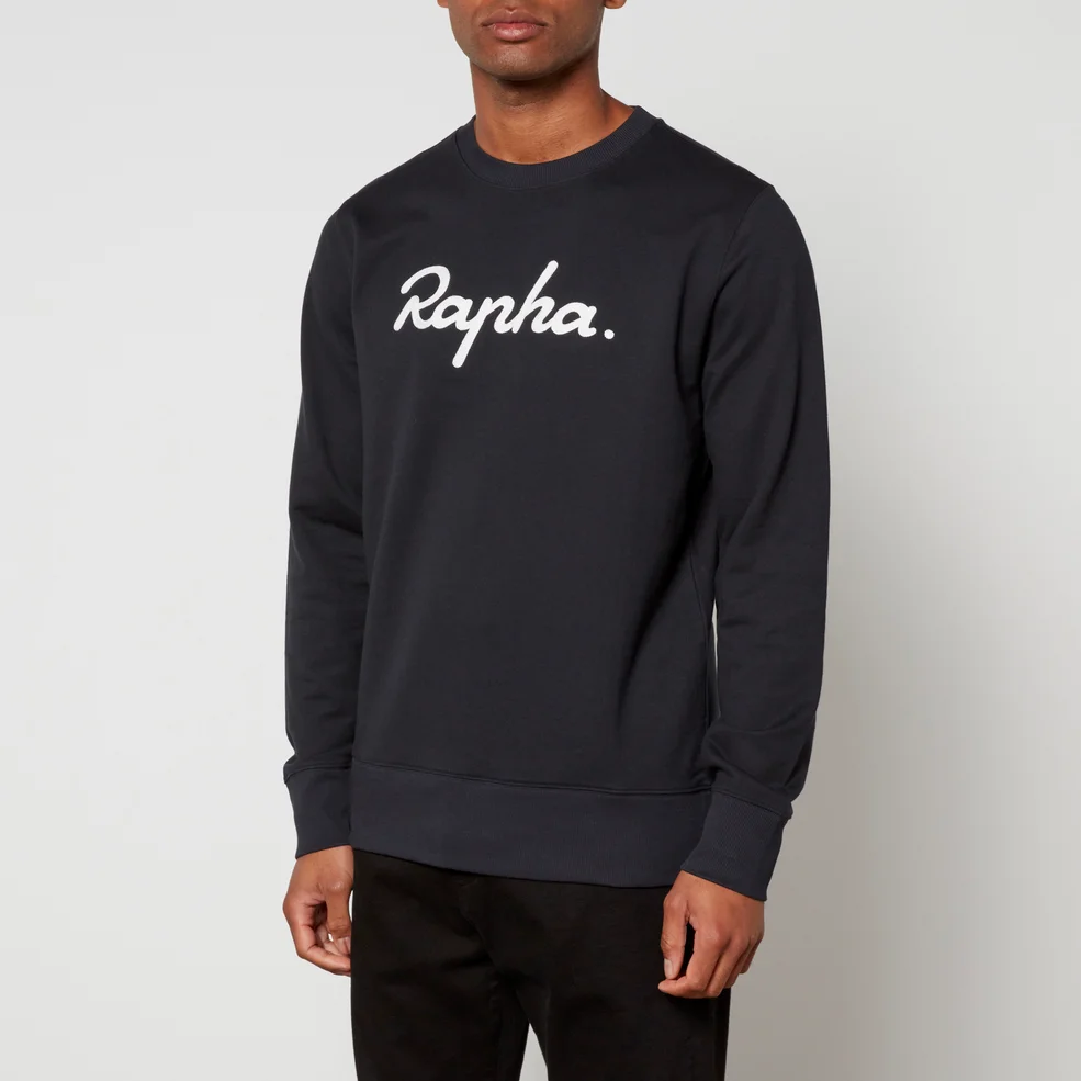 Rapha Logo Cotton-Jersey Sweatshirt - S Image 1