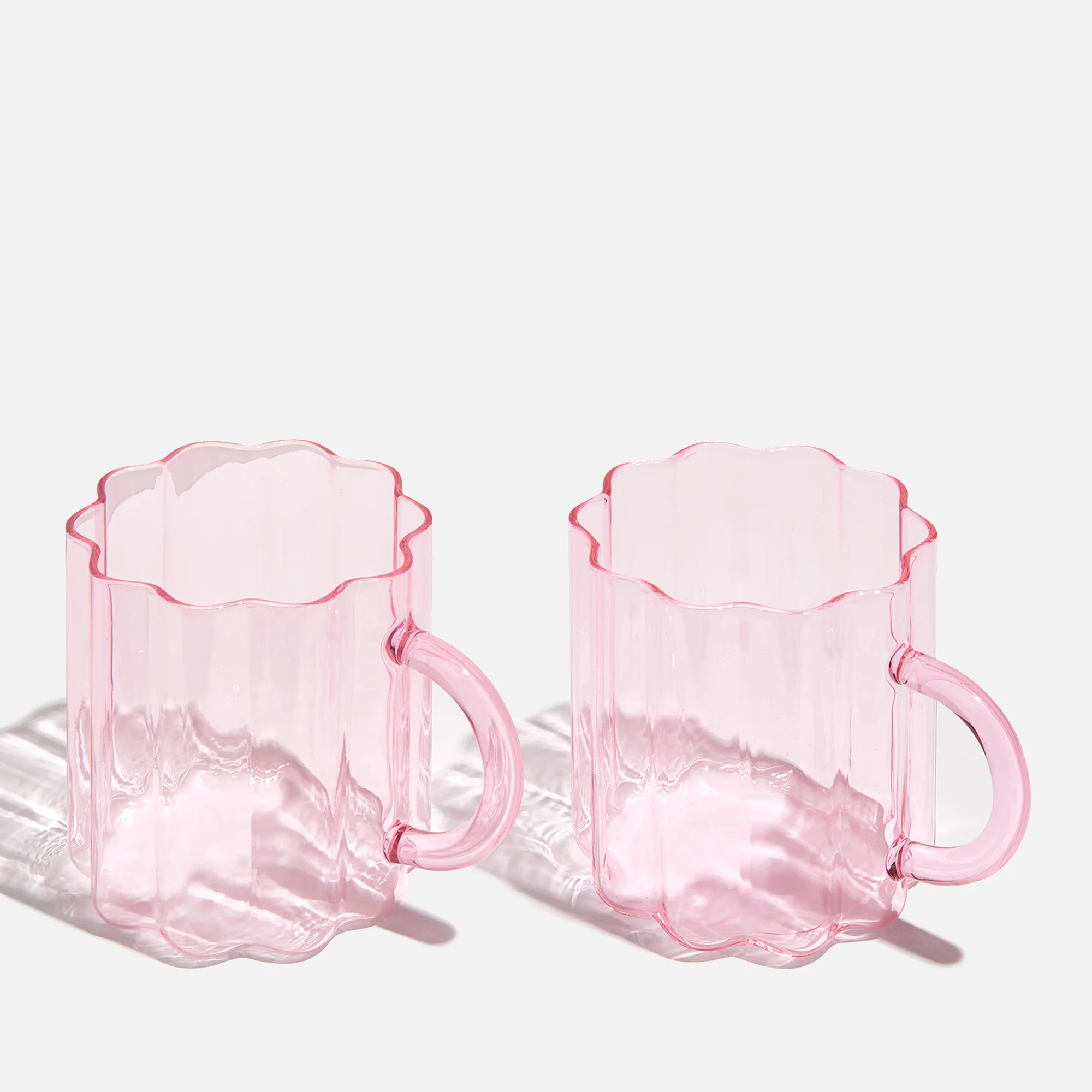 Fazeek Wave Mug - Set of 2 Pink Image 1