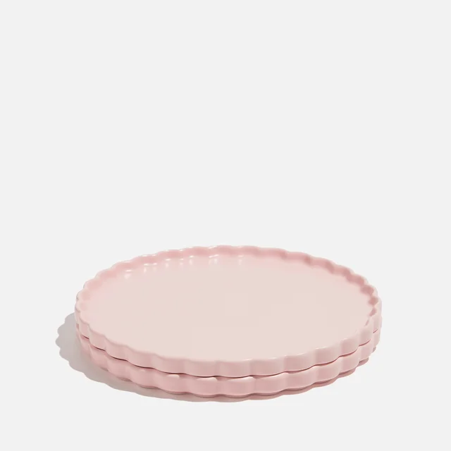 Fazeek Ceramic Side Plate - Set of 2 Pink